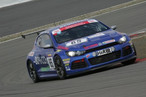 Nicki Thiim i den gasdrevne VW
(Foto: Natascha Theisen)